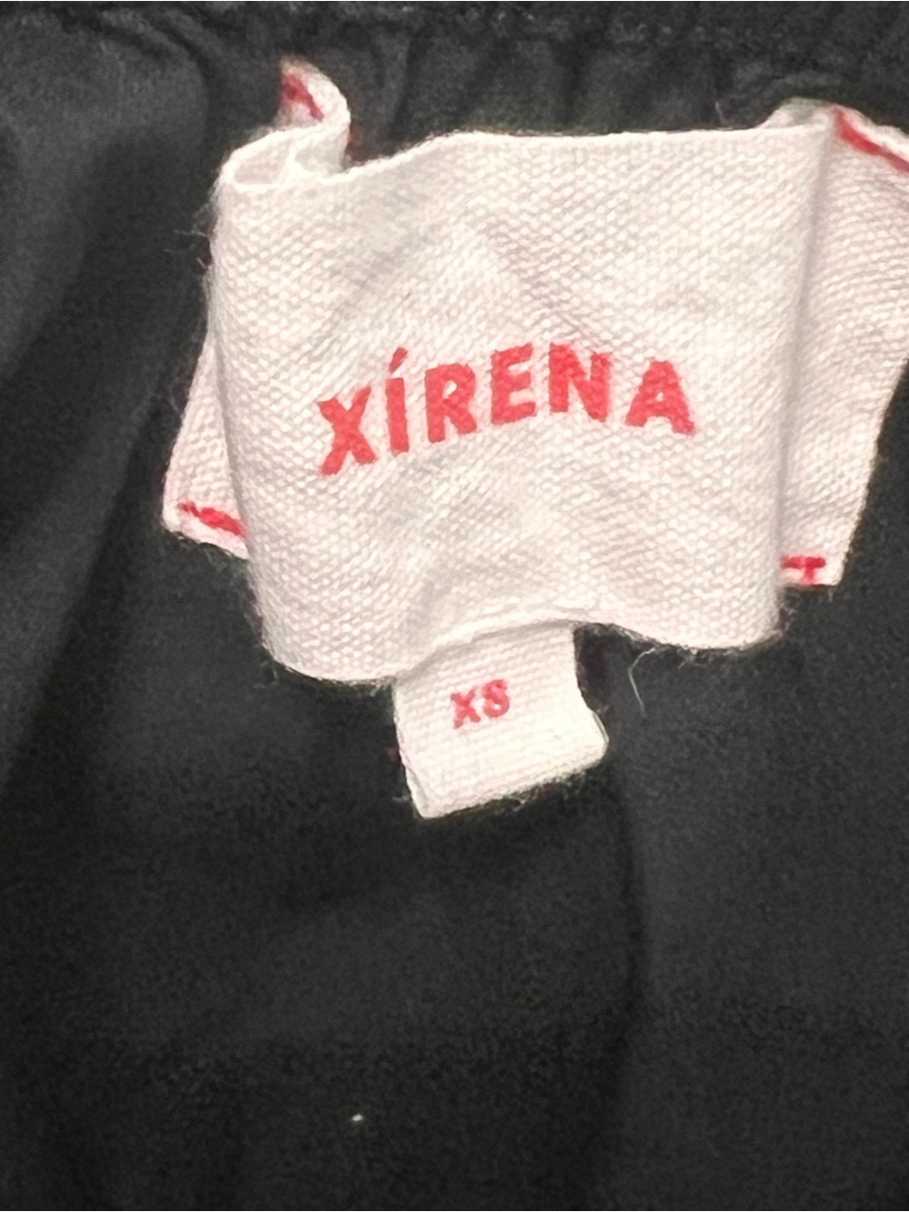 Xirena Black Puff Sleeve Mini Dress Open Back Tiered XS - Picture 8 of 10